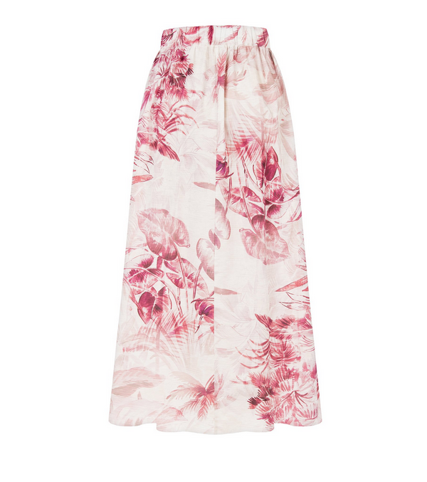 Midi Palm Skirt