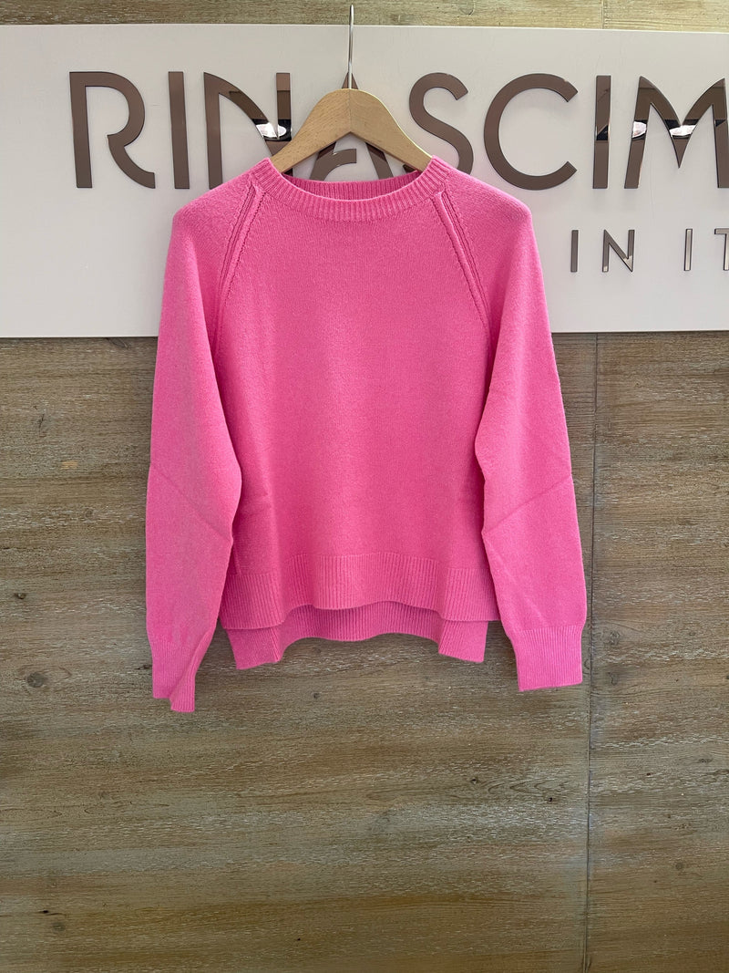 Strickpullover Rundhals