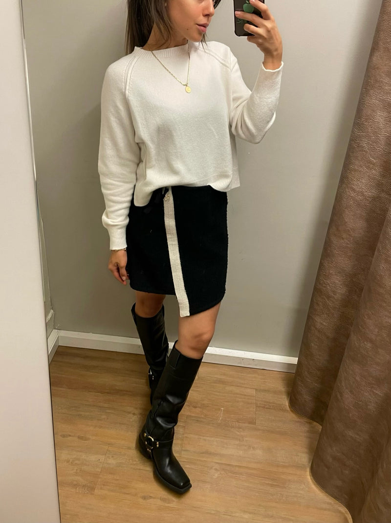 Strickpullover Rundhals