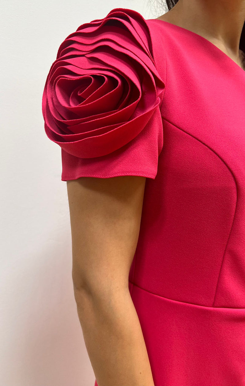One Shoulder Kleid