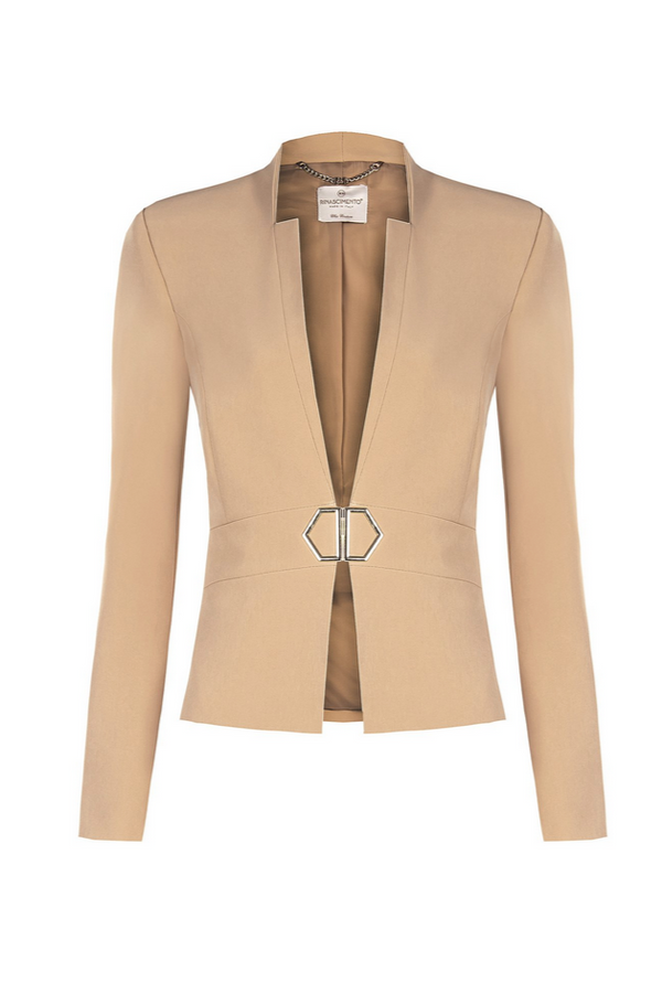 Set | Blazer mit Schnalle