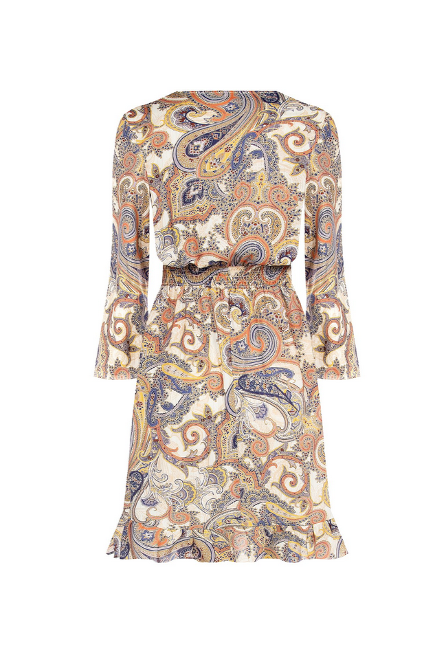 Kurzes Paisley Kleid