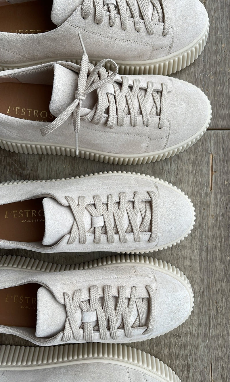 Sneakers mit geriffelter Sohle