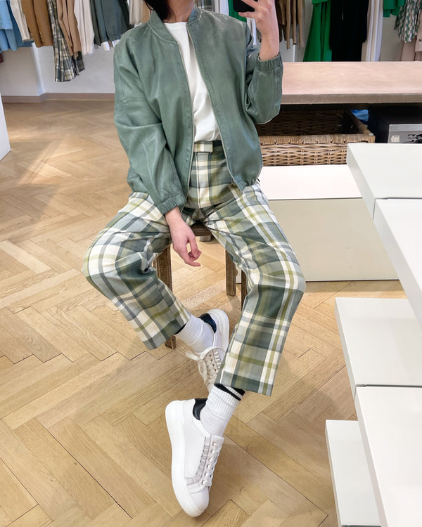 Oversize Lederjacke FN