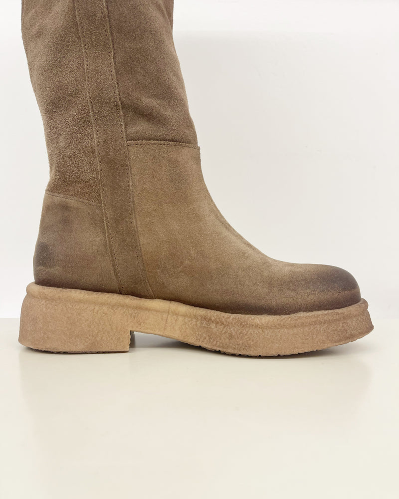 Rauleder Stiefel